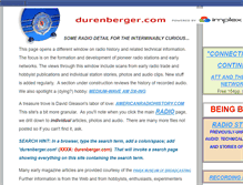 Tablet Screenshot of durenberger.com